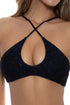 Luli Fama Brilla Multiway Keyhole Cross Neck Top